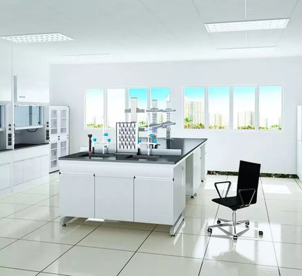 Modern Design Laboratory Island Bench Laboratory Equipment Furniture Table Pedestal
