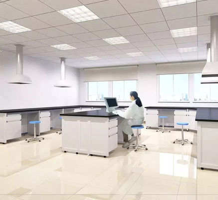 Modern Design Laboratory Island Bench Laboratory Equipment Furniture Table Pedestal