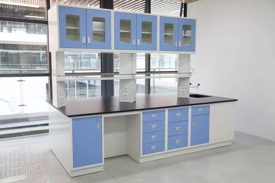 Clinical Medical Laboratory Furniture Island Bench