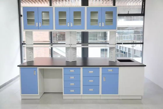 Clinical Medical Laboratory Furniture Island Bench