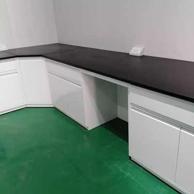 Phenolic Resin Worktop Physics Lab Table Steel Wood