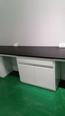 Phenolic Resin Worktop Physics Lab Table Steel Wood