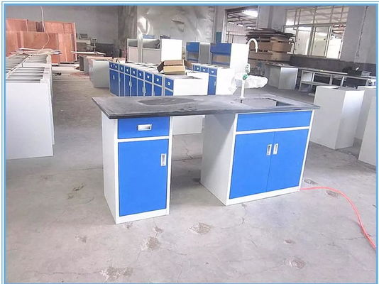 PP Sink Modern Laboratory Furniture Fireproof Laboratory Table With Sink
