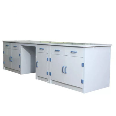PP Materials Laboratory Wall Bench SS304 Lab Work Bench Table