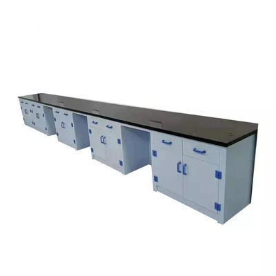 PP Materials Laboratory Wall Bench SS304 Lab Work Bench Table