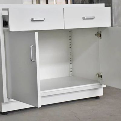 Laboratuvar Tüm Çelik Laboratuvar Benchi Uzun Süren Dayanıklılık